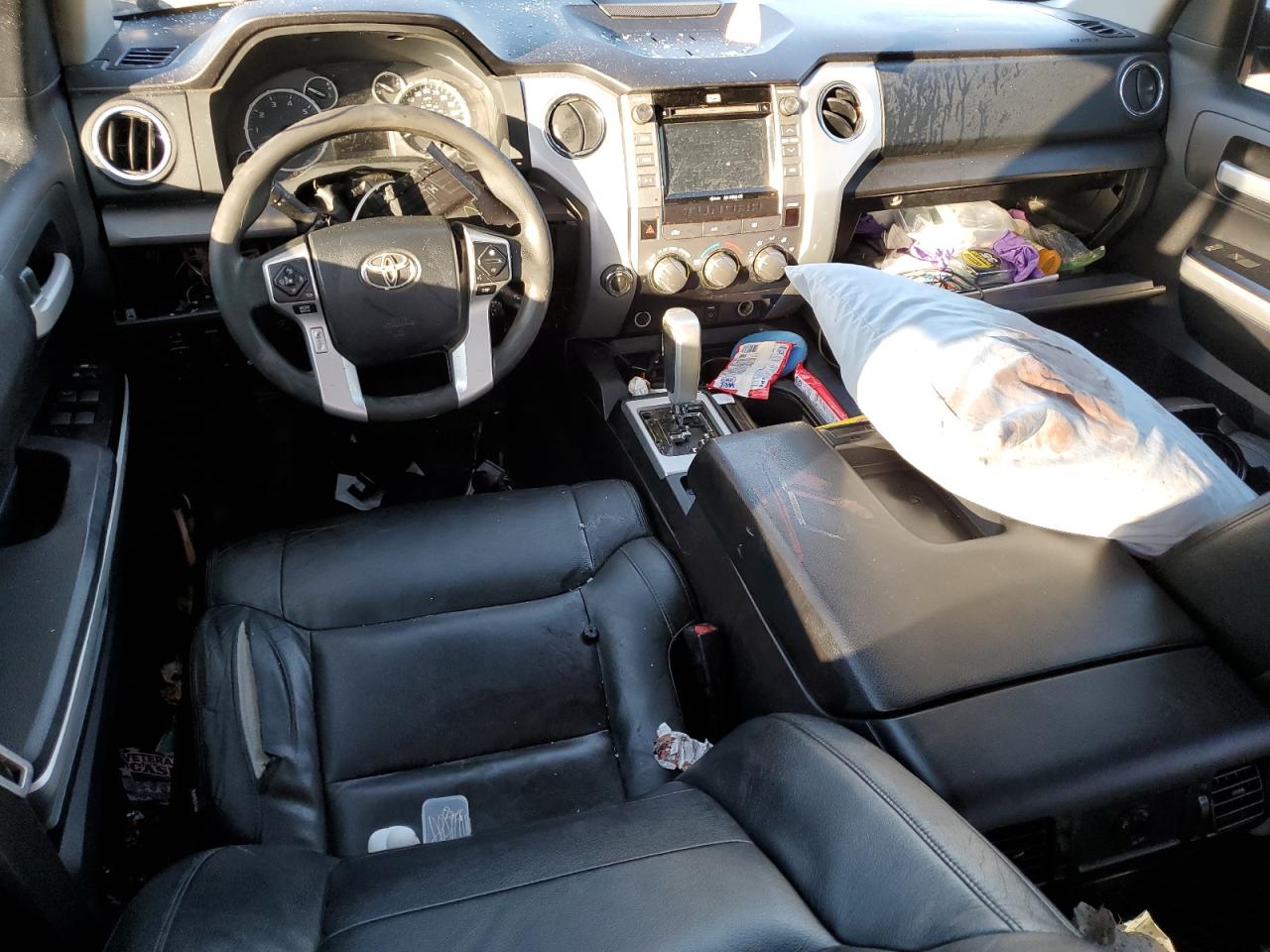2015 Toyota Tundra VIN 5TFDY5F1XFX416466 Copart auction photo, all over damage thumbnail 8