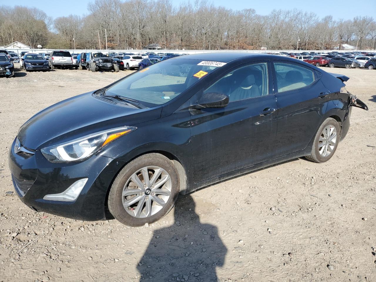 2014 Hyundai Elantra VIN 5NPDH4AE7EH472525
