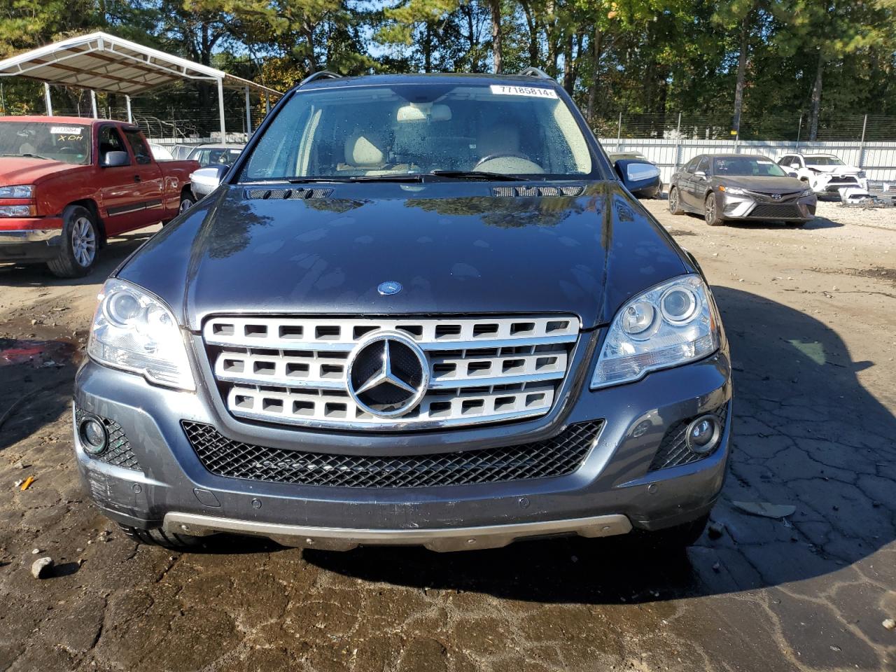 2010 Mercedes-Benz M-klasse VIN 4JGBB8GB2AA547075 Copart auction photo, side / front end damage thumbnail 5