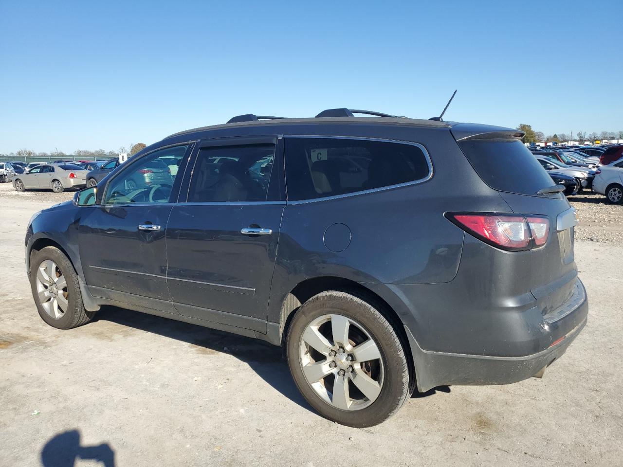 2013 Chevrolet Traverse VIN 1GNKRLKD5DJ205501 Copart auction photo, all over damage thumbnail 2