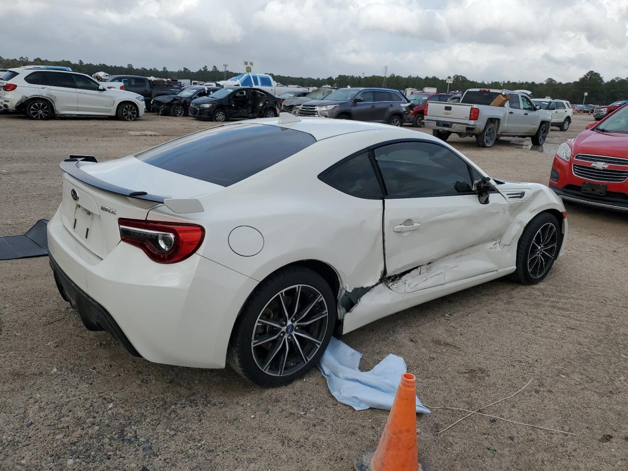 2020 Subaru BRZ VIN JF1ZCAC19L8703293 Copart auction photo, side damage thumbnail 3