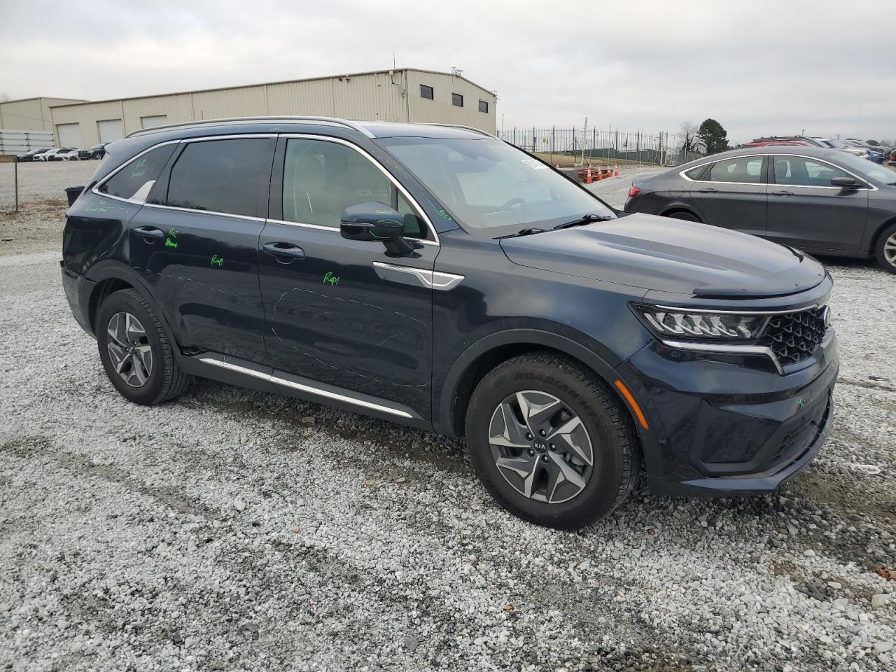2021 KIA Sorento VIN KNDRG4LG7M5035386 Copart auction photo, all over damage thumbnail 4