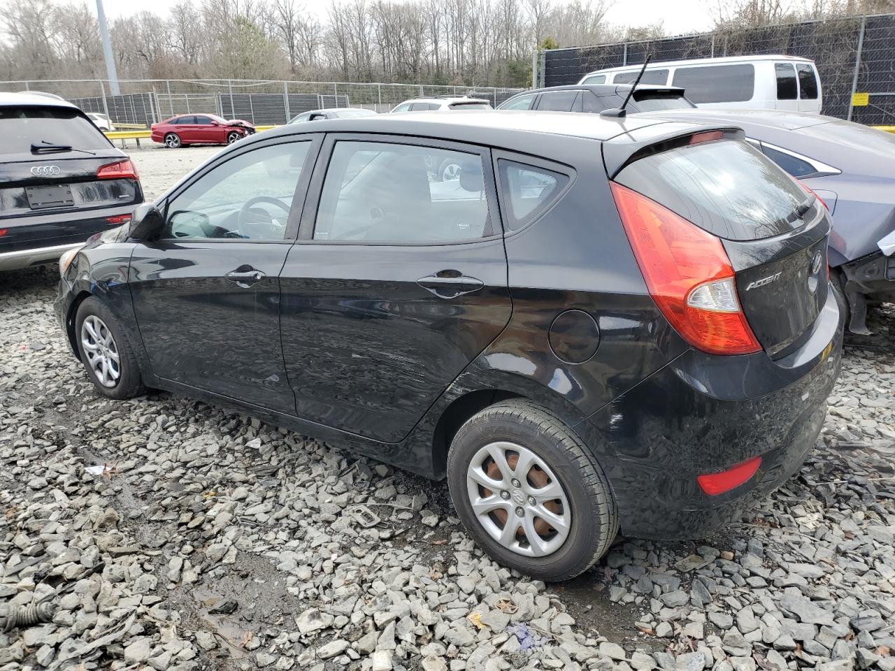 2014 Hyundai Accent VIN KMHCT5AE1EU157561 Copart auction photo, front end damage thumbnail 2