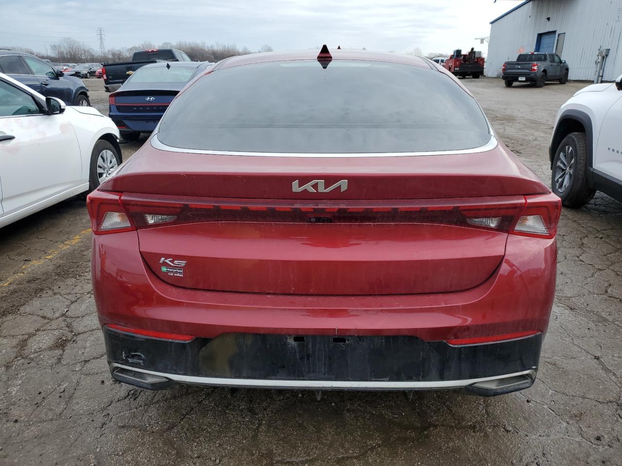 2022 KIA K5 VIN 5XXG14J28NG088854 Copart auction photo, front end damage thumbnail 6