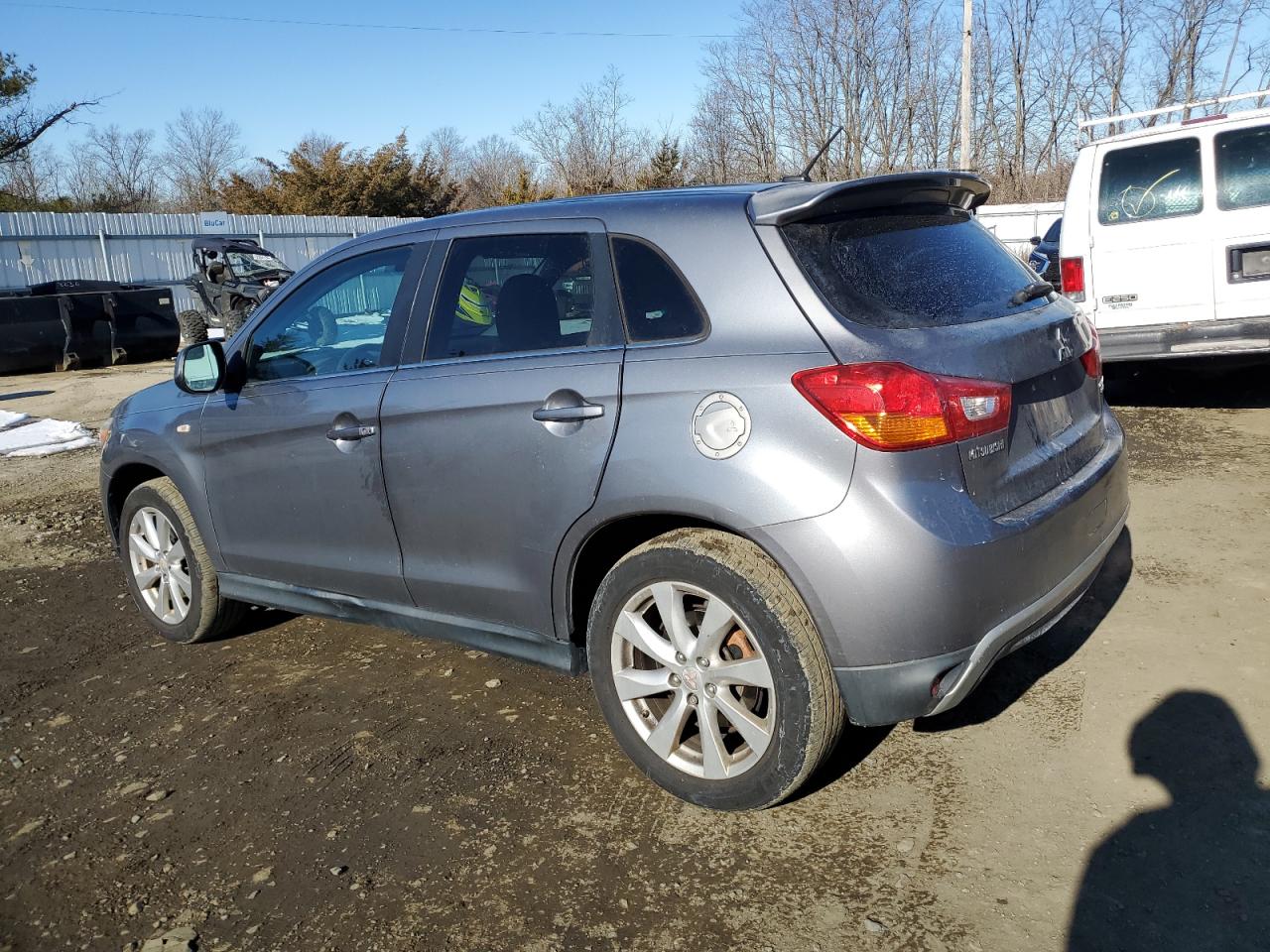 2013 Mitsubishi Outlander VIN 4A4AR4AU1DE018382 Copart auction photo, side damage thumbnail 2