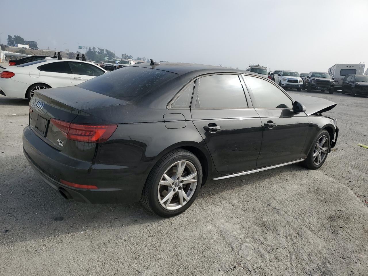2018 Audi A4 VIN WAUKMAF44JA006938 Copart auction photo, front end damage thumbnail 3