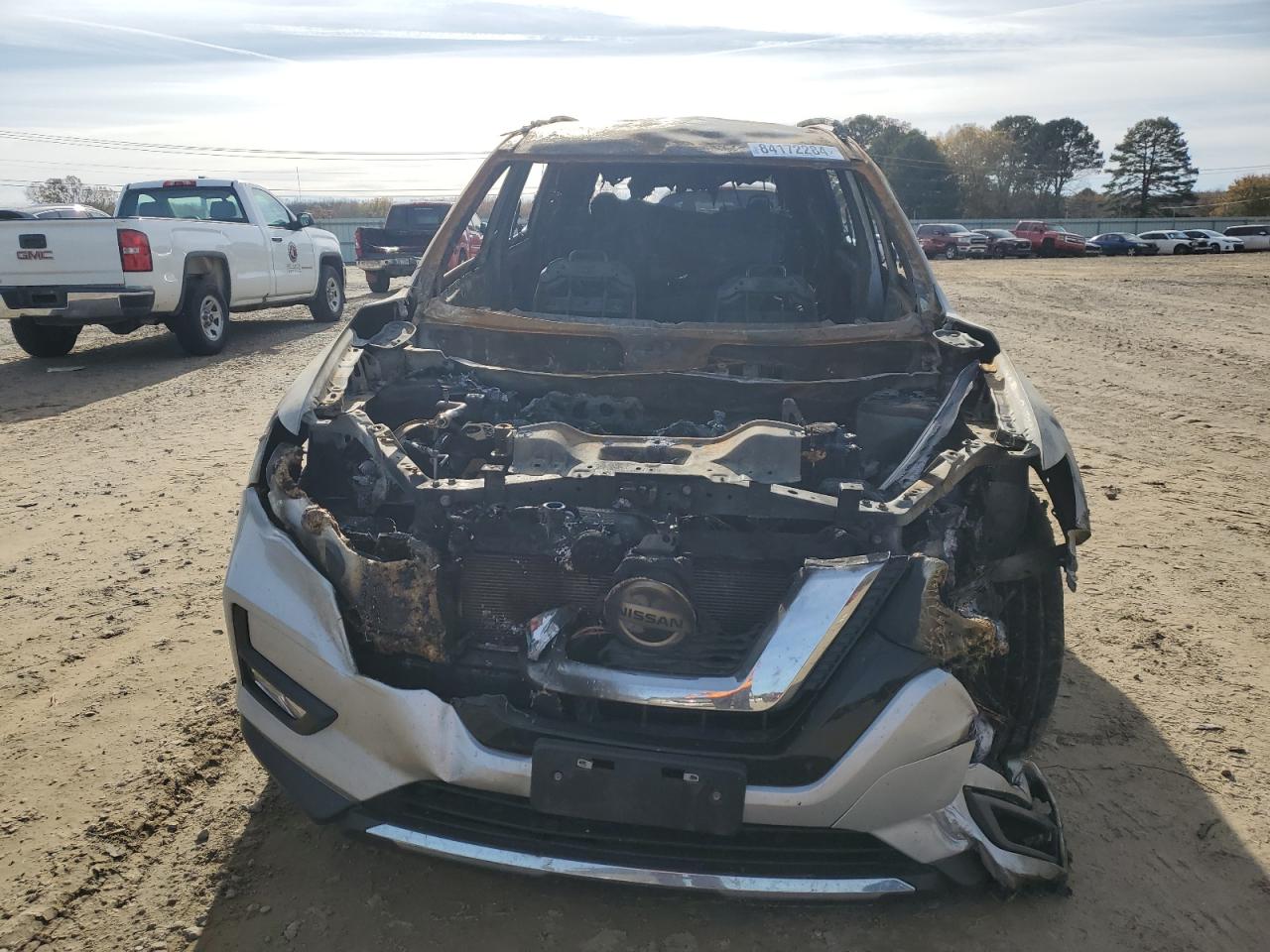 2019 Nissan Rogue VIN 5N1AT2MV0KC781600 Copart auction photo, burn damage thumbnail 5