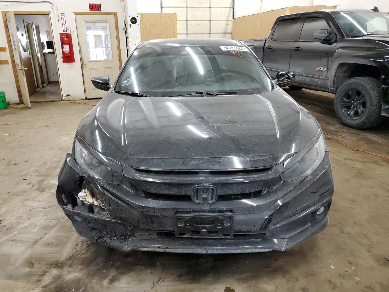 2020 Honda Civic VIN 2HGFC2E8XLH544468 Copart auction photo, front end damage thumbnail 5