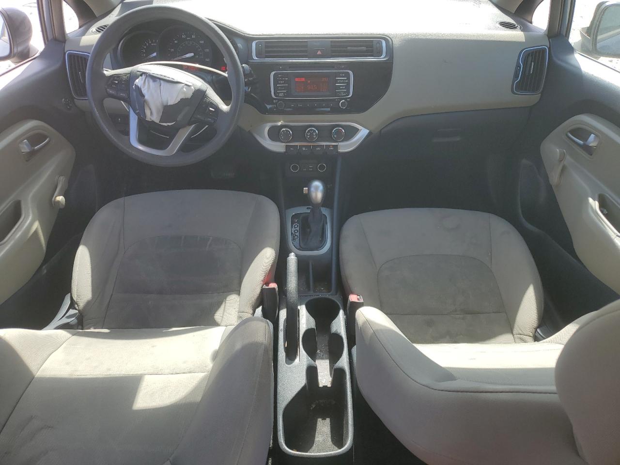 2016 KIA Rio VIN KNADM4A37G6646906 Copart auction photo, front end / side damage thumbnail 8