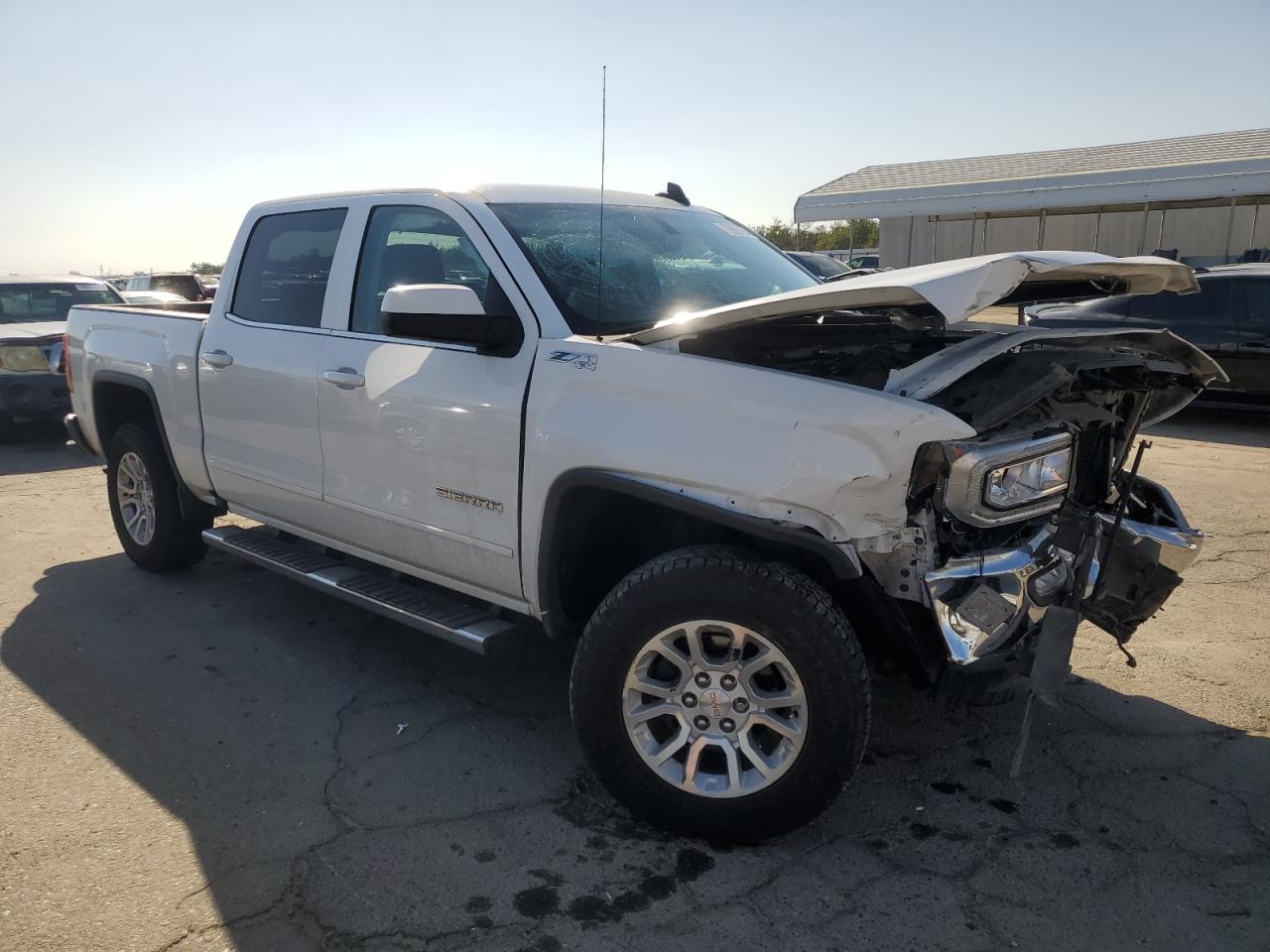 2017 GMC Sierra VIN 3GTU2MEC2HG110609 Copart auction photo, front end damage thumbnail 4
