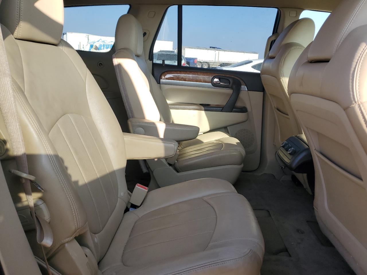 2012 Buick Enclave VIN 5GAKRCED6CJ101250 Copart auction photo, side / front end damage thumbnail 11