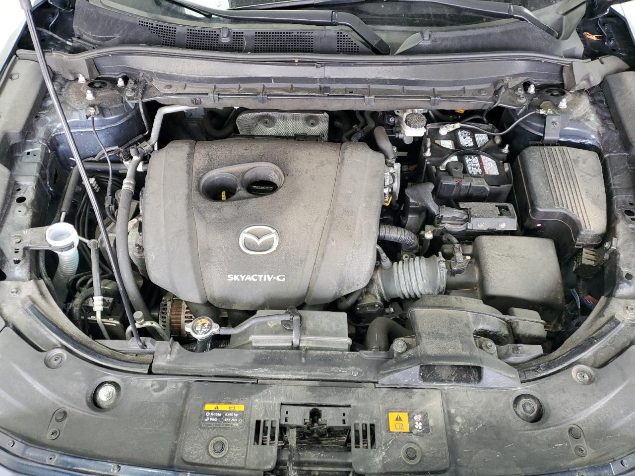 2021 Mazda CX-5 VIN JM3KFBCM9M1315422 Copart auction photo, rear end damage thumbnail 12