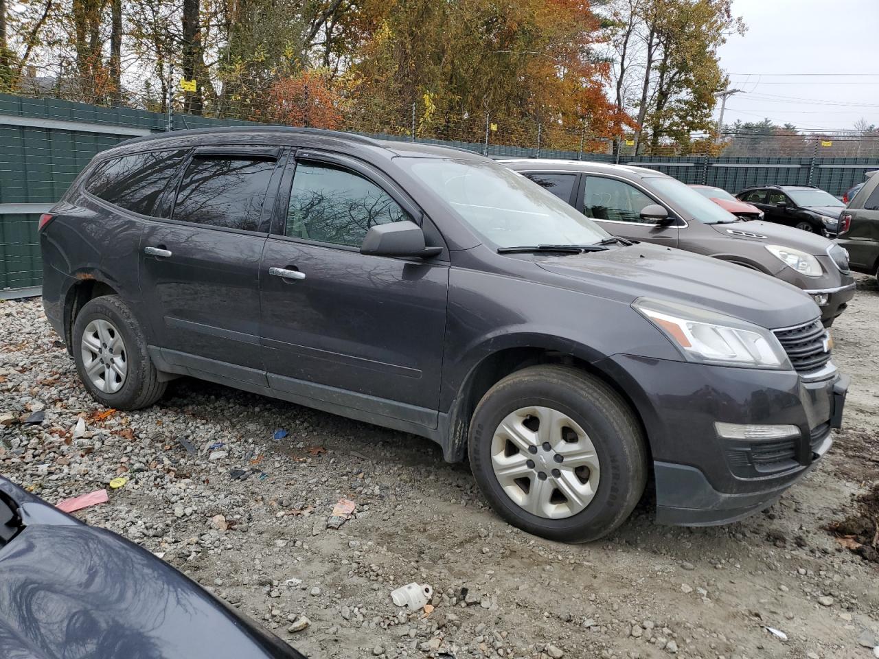 2015 Chevrolet Traverse VIN 1GNKVFKD2FJ348843 Copart auction photo, mechanical damage thumbnail 4