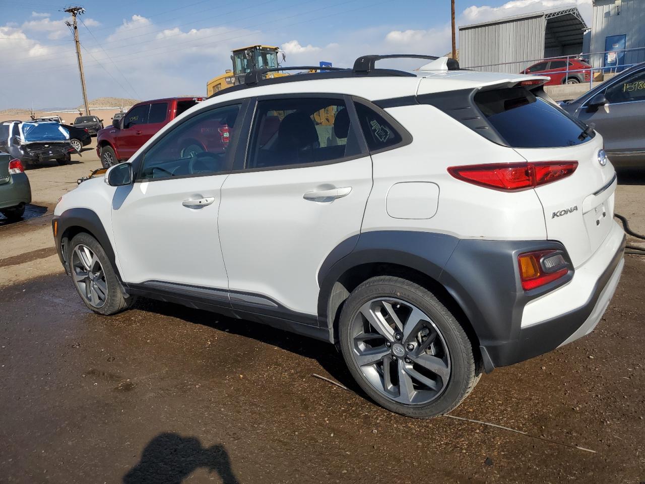 2019 Hyundai Kona VIN KM8K3CA56KU381341 Copart auction photo, side damage thumbnail 2