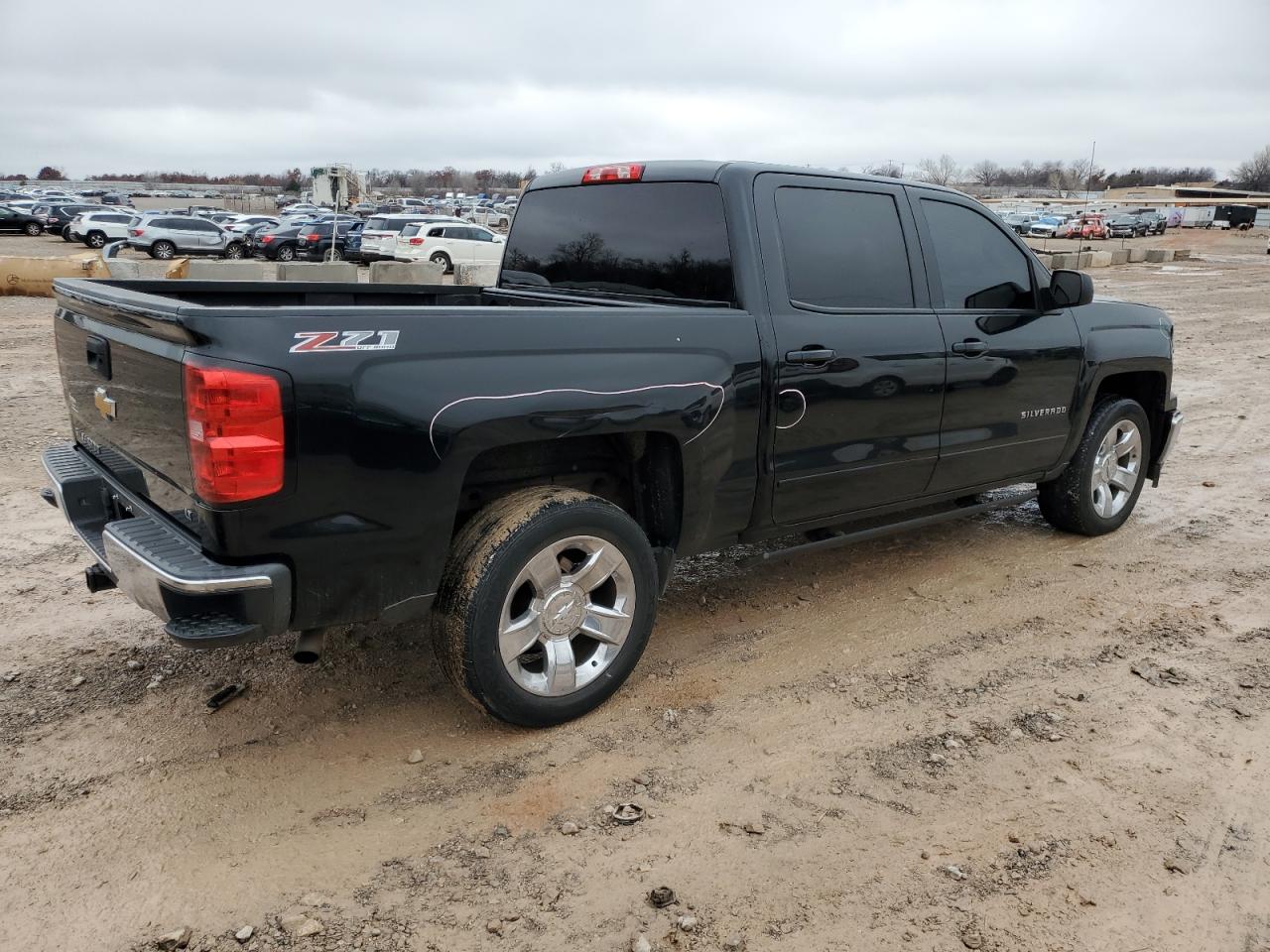 2015 Chevrolet Silverado VIN 3GCUKREC0FG534302 Copart auction photo, all over damage thumbnail 3