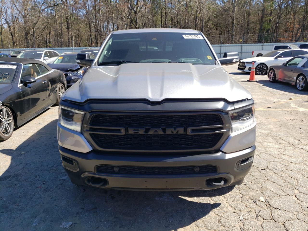 2021 RAM 1500 VIN 1C6SRFFT1MN555719 Copart auction photo, rear end damage thumbnail 5