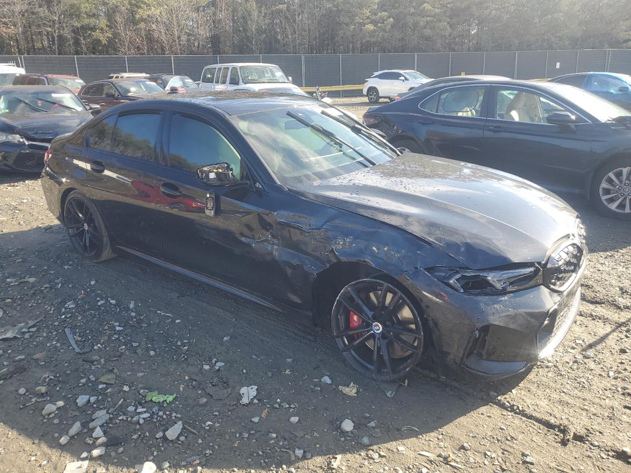 2023 BMW M3 VIN 3MW49FF04P8C88880 Copart auction photo, all over damage thumbnail 4
