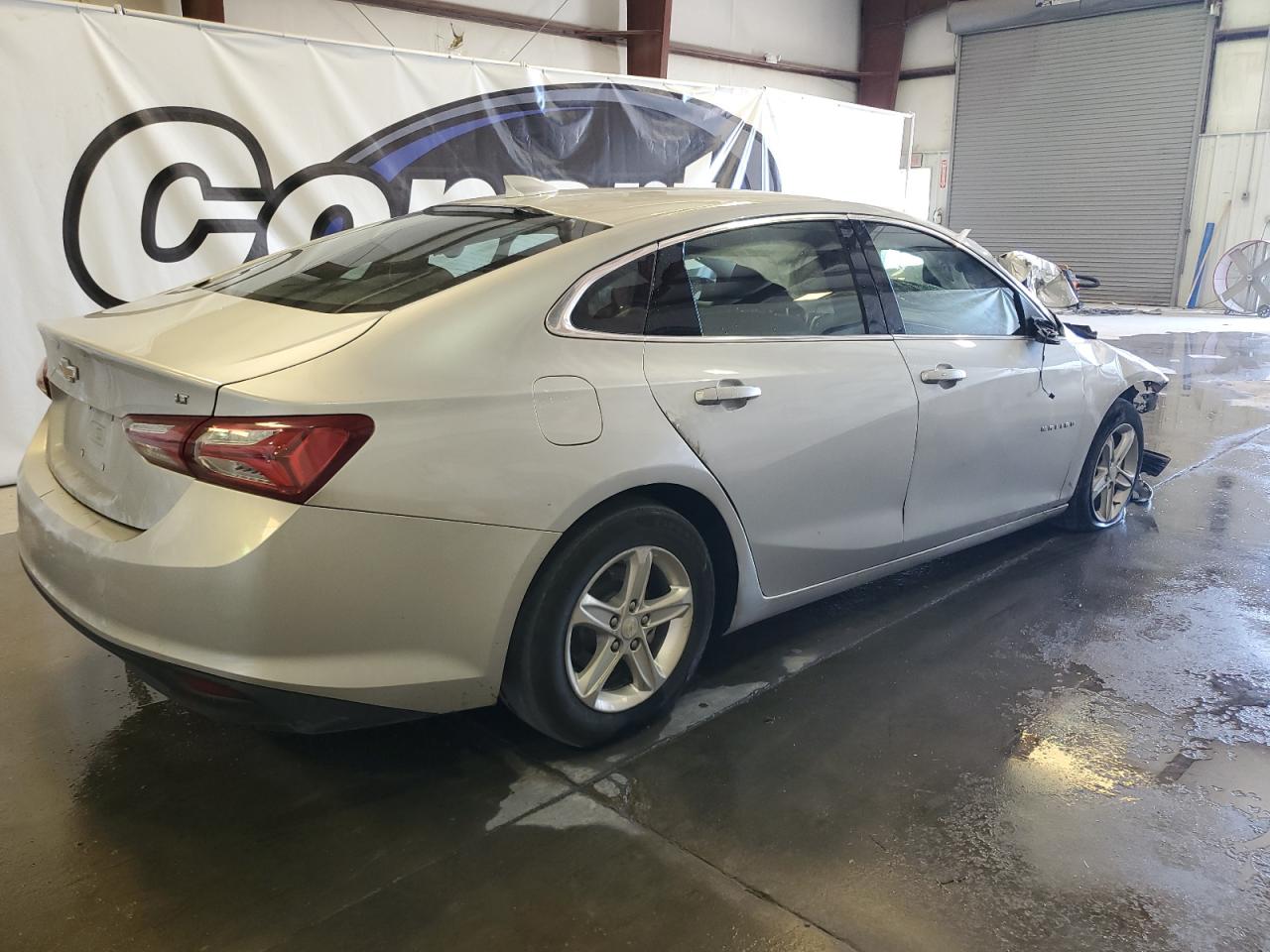 2022 Chevrolet Malibu VIN 1G1ZD5ST5NF177012 Copart auction photo, front end / side damage thumbnail 3