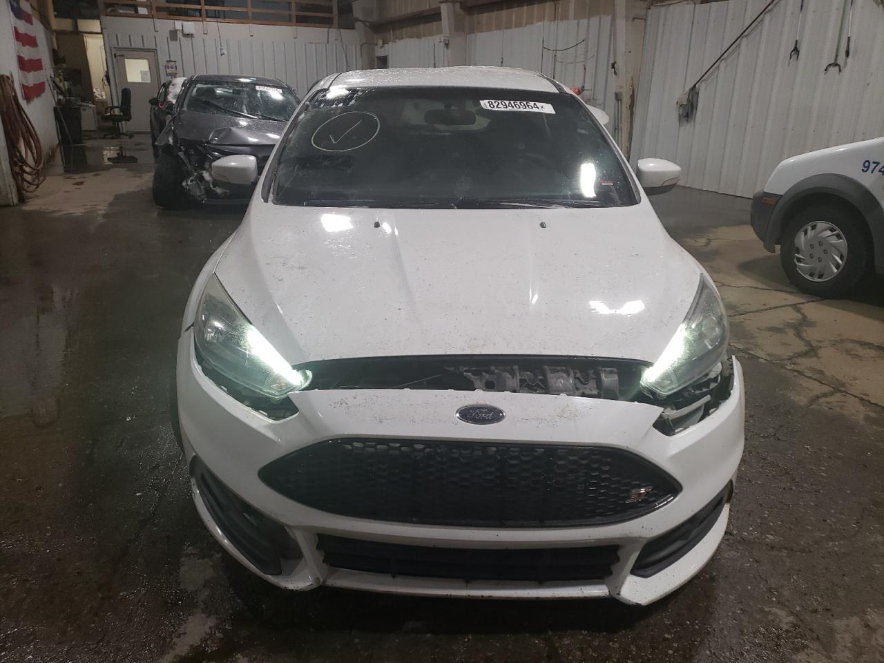 2017 Ford Focus VIN 1FADP3L97HL207042 Copart auction photo, front end damage thumbnail 5
