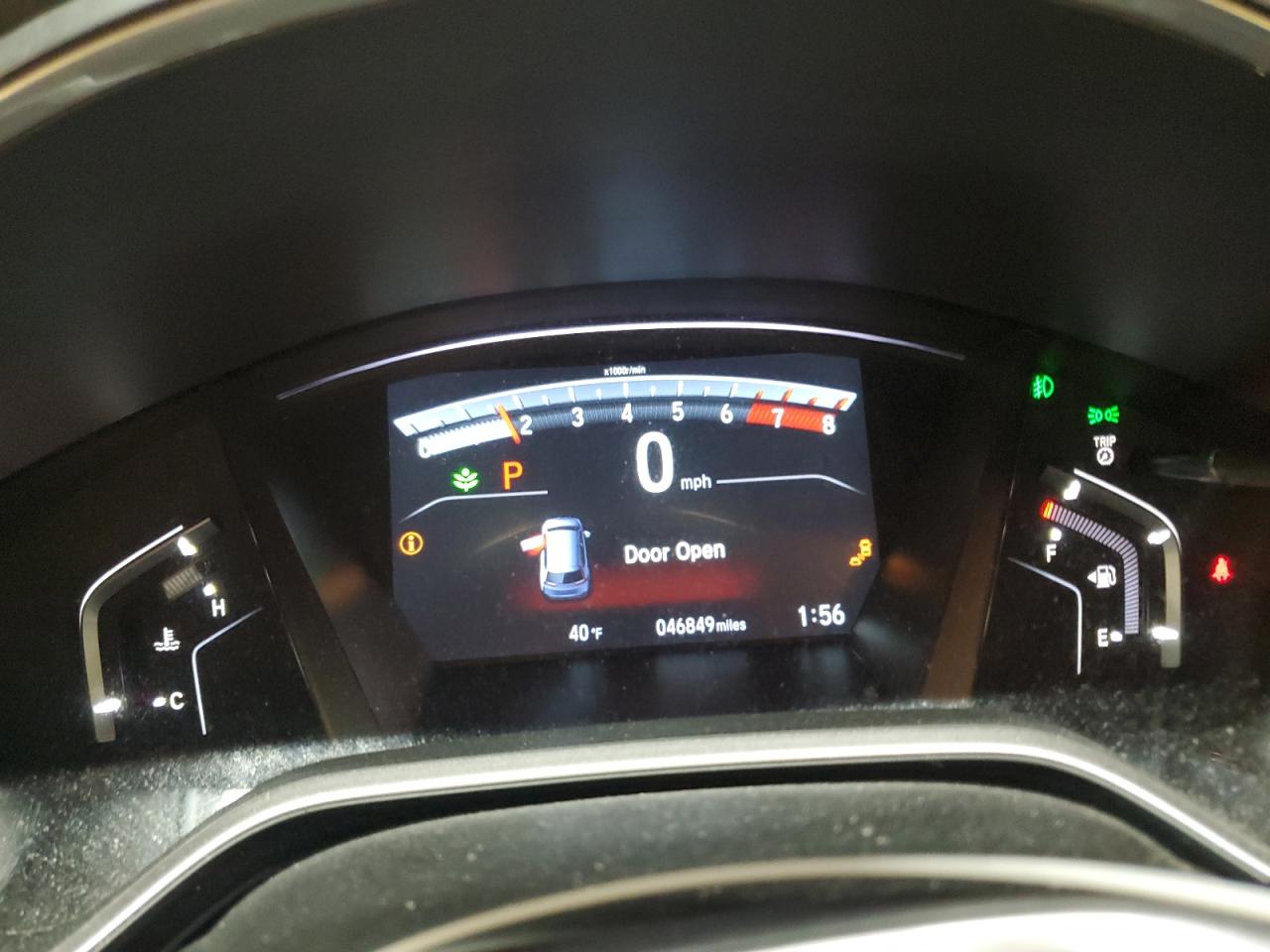 2021 Honda CR-V VIN 2HKRW2H80MH603423 Copart auction photo, rear end damage thumbnail 9