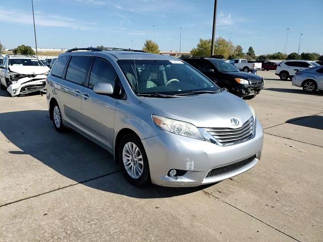 2014 Toyota Sienna VIN 5TDYK3DC5ES447799 Copart auction photo, side / front end damage thumbnail 12