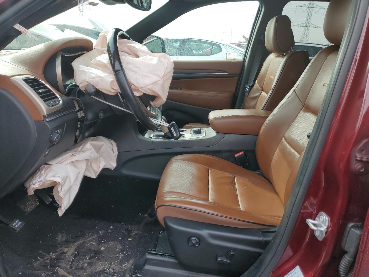 2017 Jeep Grand Cherokee VIN 1C4RJFJG2HC836146 Copart auction photo, front end / mechanical damage thumbnail 7