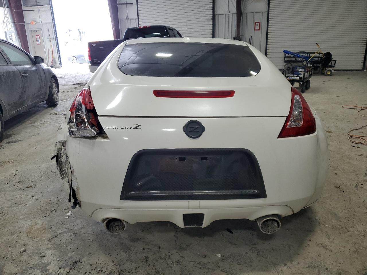 2009 Nissan 370Z VIN JN1AZ44E69M403643 Copart auction photo, rear end damage thumbnail 6