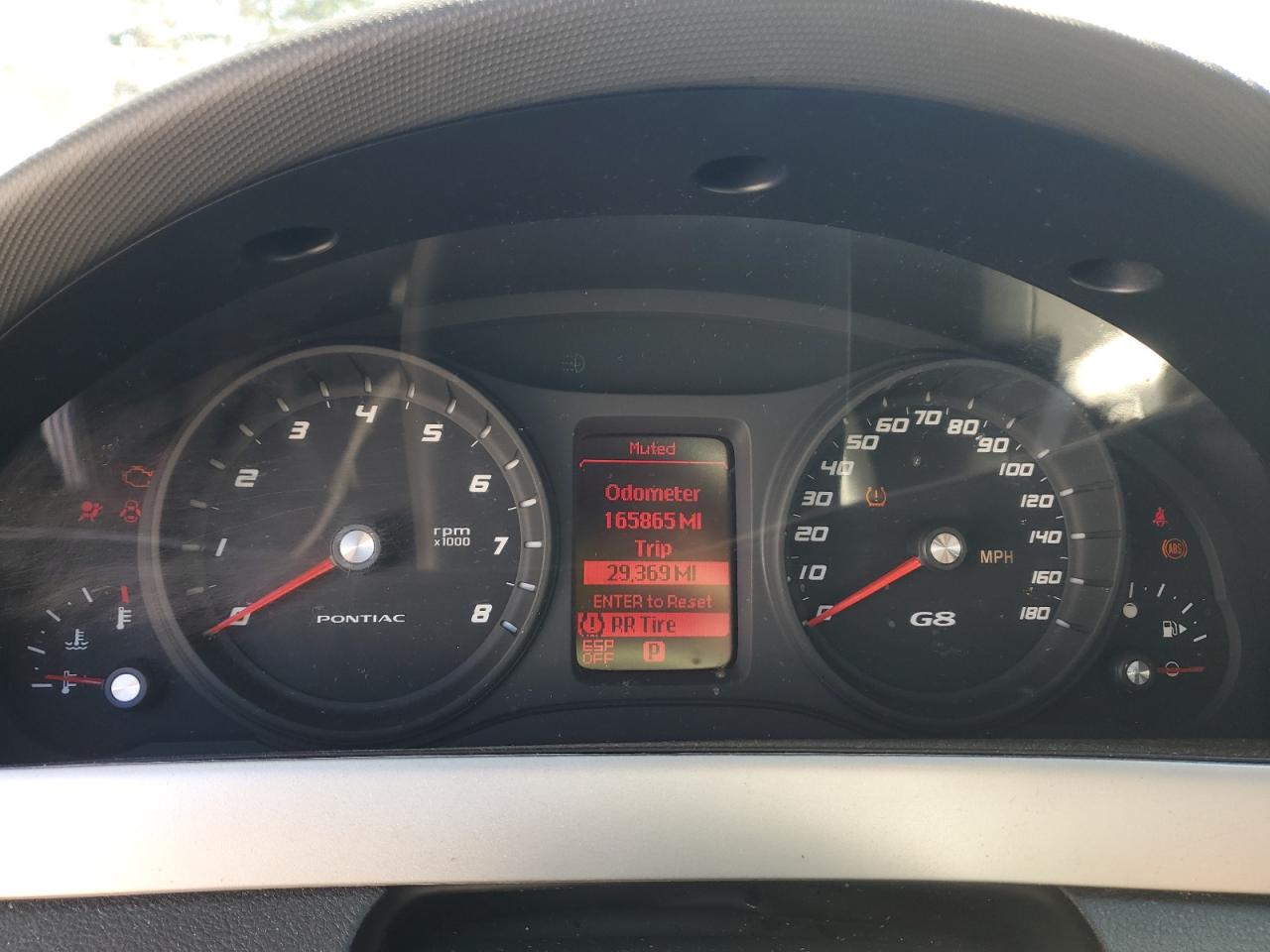 2009 Pontiac G8 VIN 6G2EC57Y39L199649 Copart auction photo, all over damage thumbnail 9