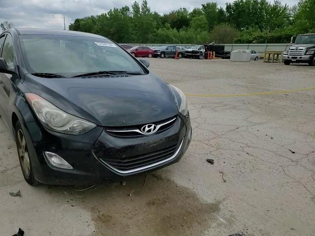 2013 Hyundai Elantra VIN KMHDH4AE7DU913361 Copart auction photo, rear end damage thumbnail 11