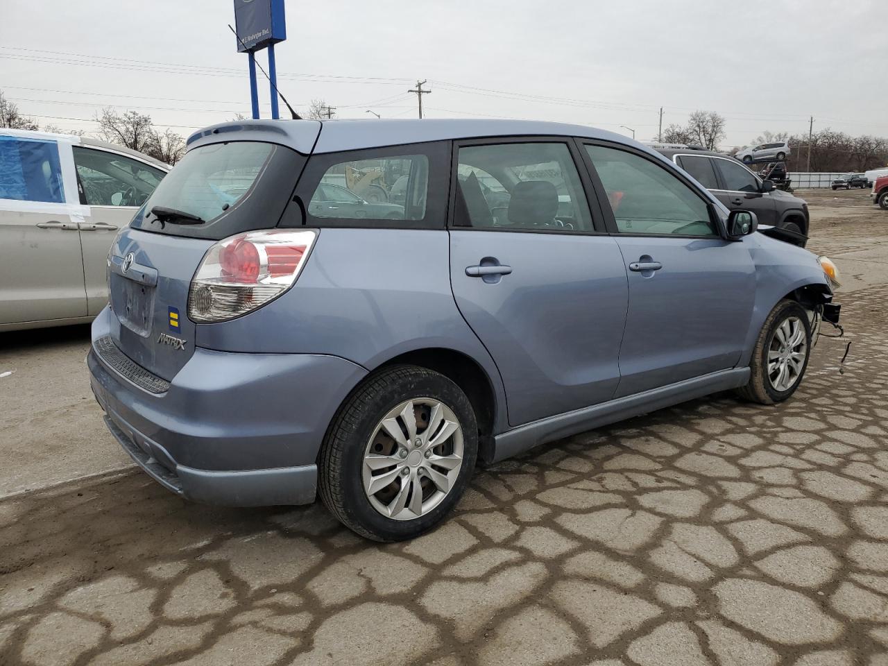2006 Toyota Corolla VIN 2T1KR32E86C590018 Copart auction photo, front end / side damage thumbnail 3