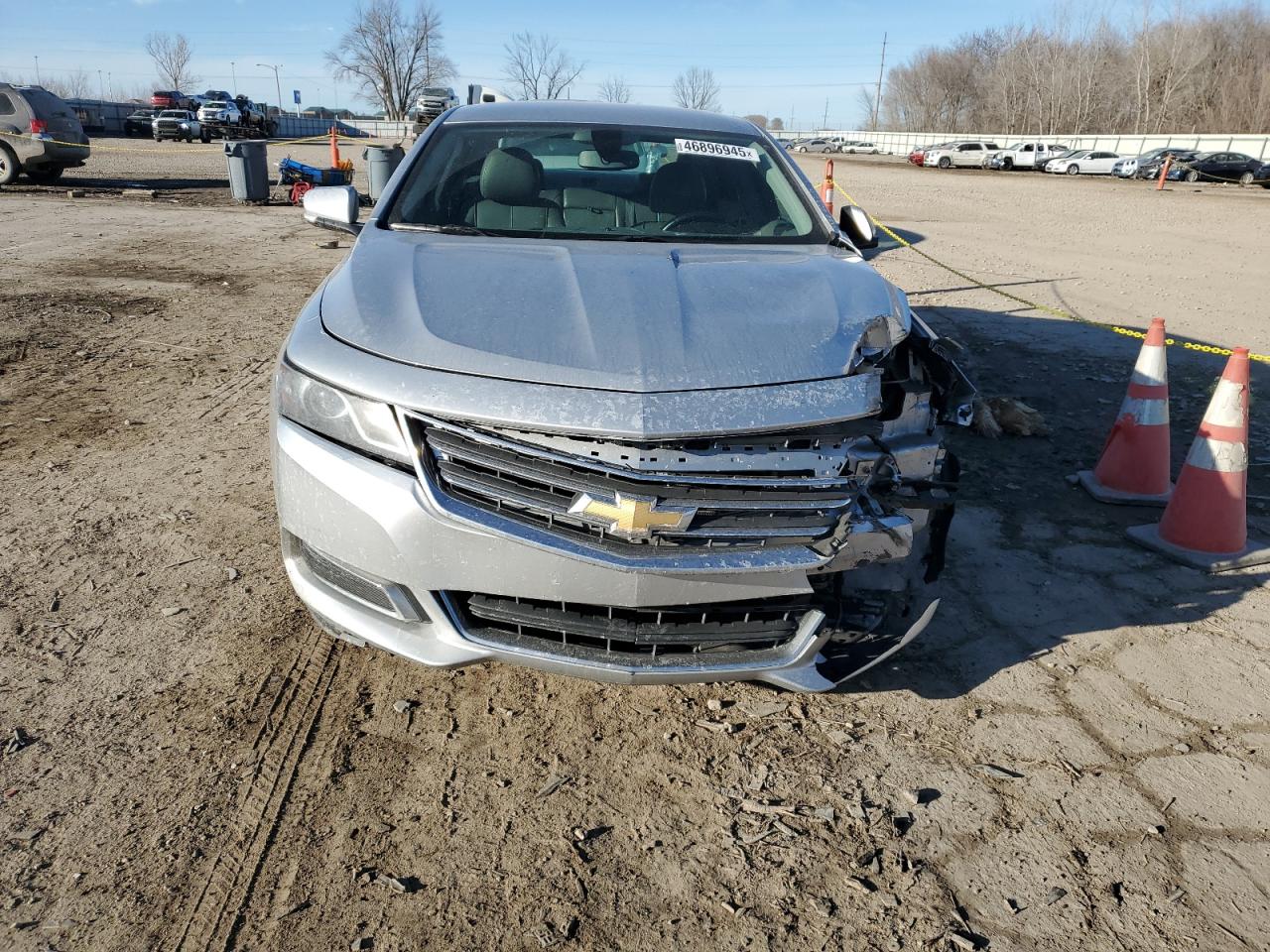 2014 Chevrolet Impala VIN 2G1125S35E9130073 Copart auction photo, front end damage thumbnail 5