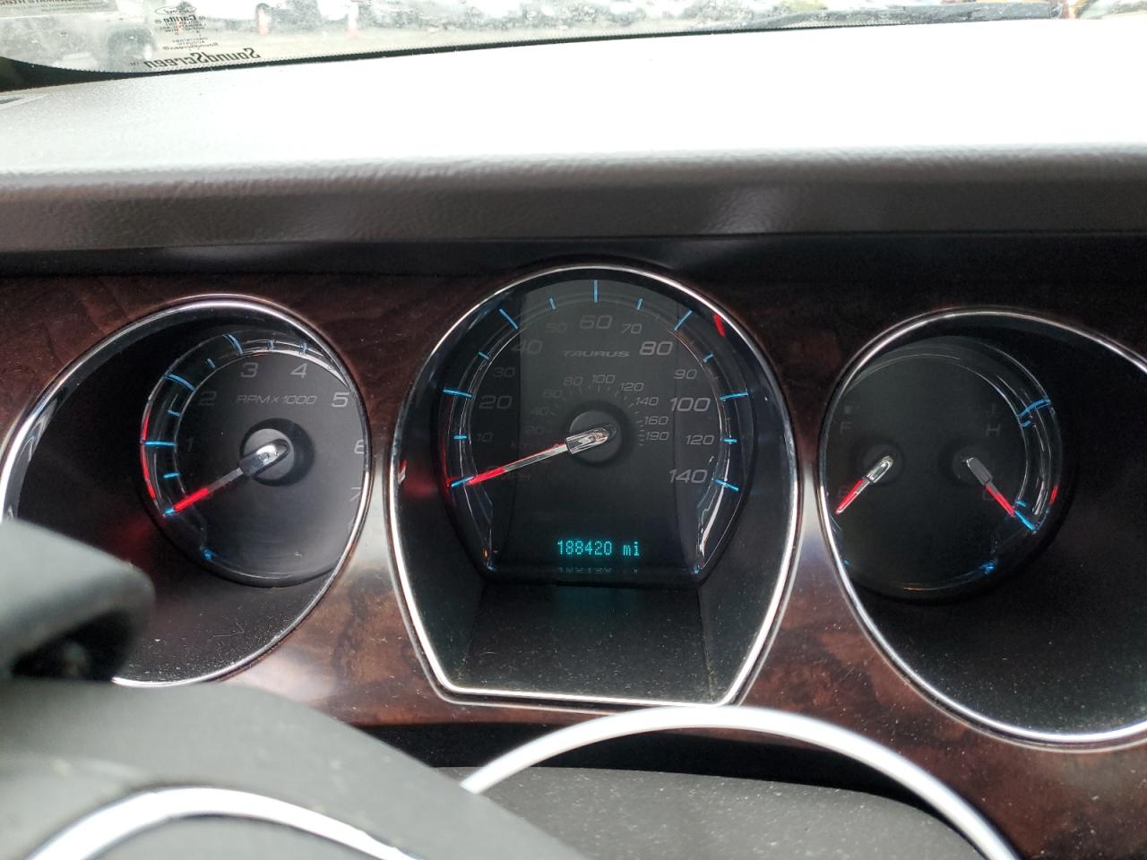2012 Ford Taurus VIN 1FAHP2FW1CG126830 Copart auction photo, side damage thumbnail 9