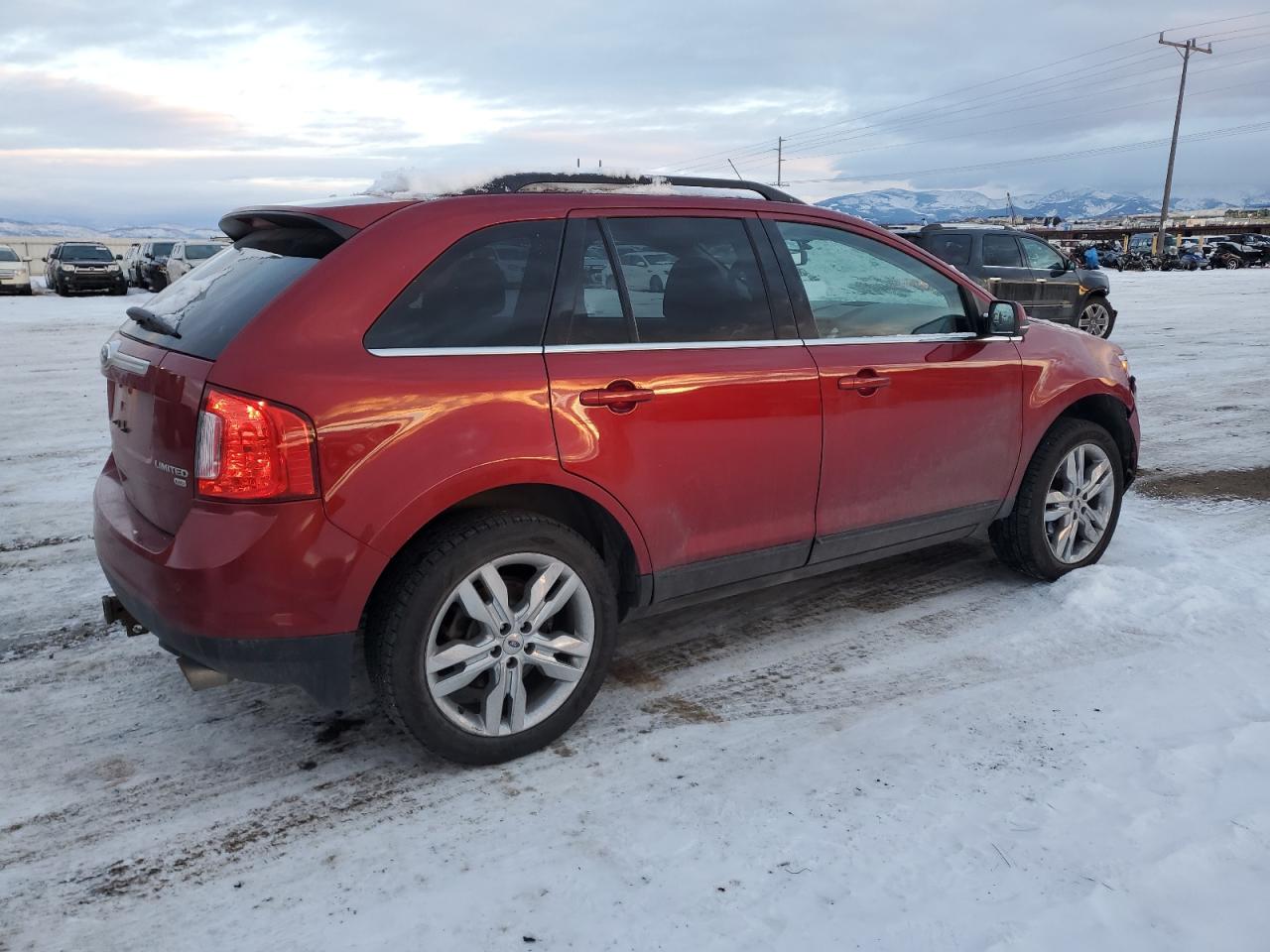 2013 Ford Edge VIN 2FMDK4KC9DBC78292 Copart auction photo, front end / minor dent/scratches damage thumbnail 3