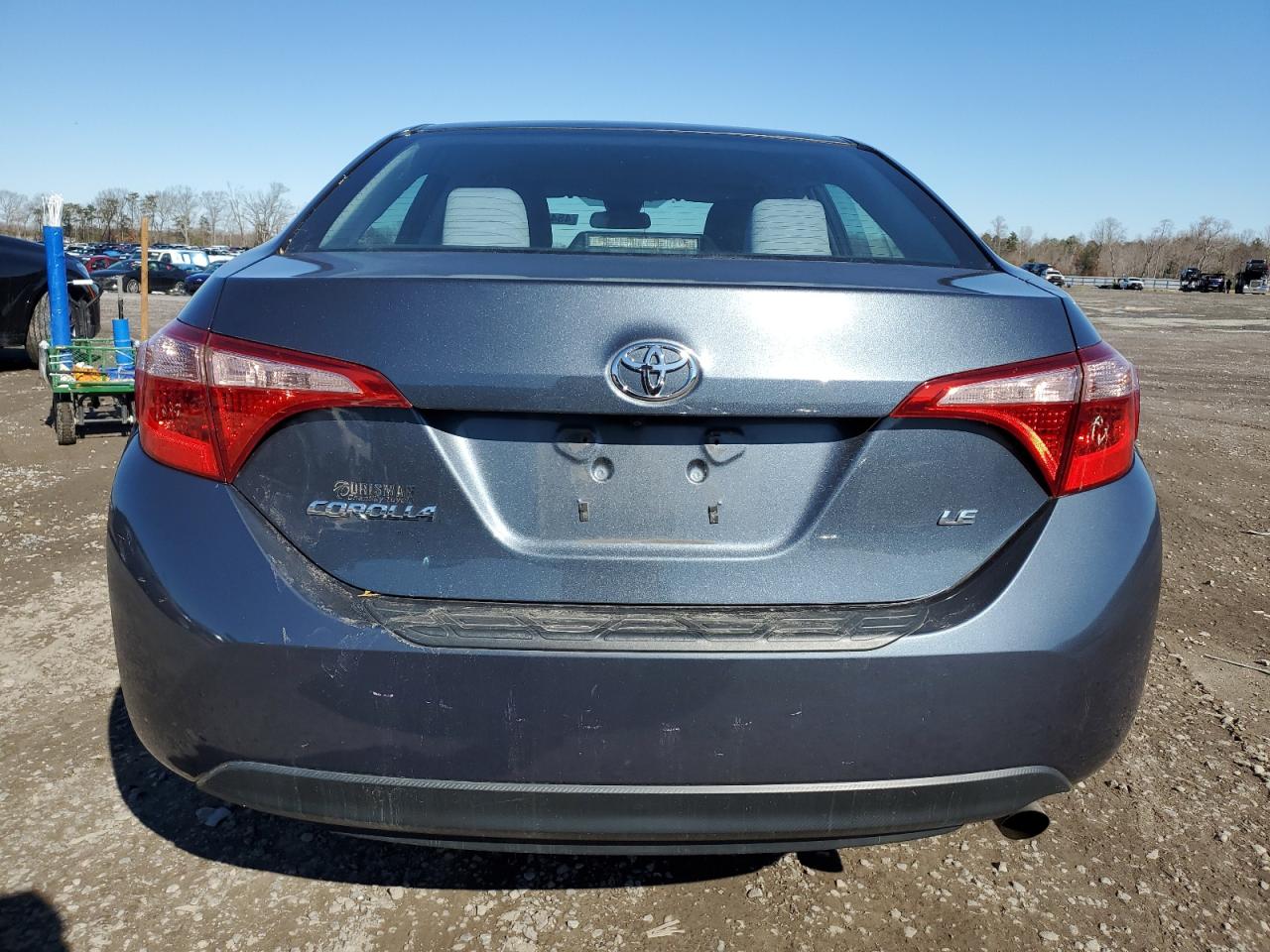 2017 Toyota Corolla VIN 2T1BURHEXHC945850 Copart auction photo, minor dent/scratches damage thumbnail 6