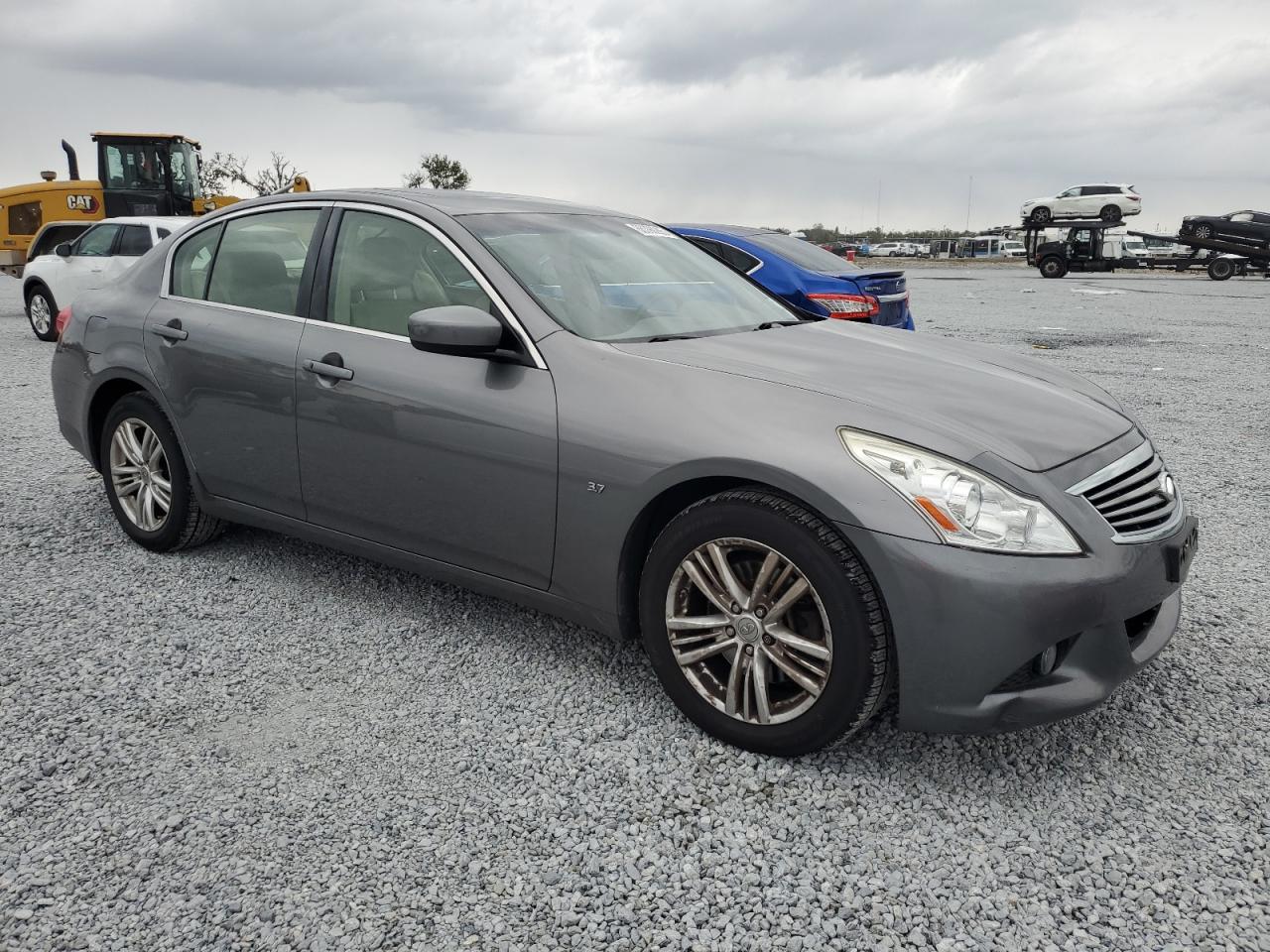 2015 Infiniti Q40 VIN JN1CV6ARXFM650571 Copart auction photo, mechanical damage thumbnail 4