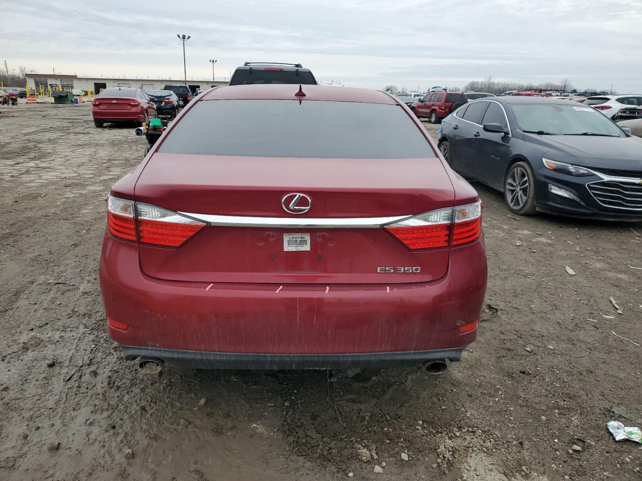 2014 Lexus ES VIN JTHBK1GG5E2132242 Copart auction photo, front end damage thumbnail 6