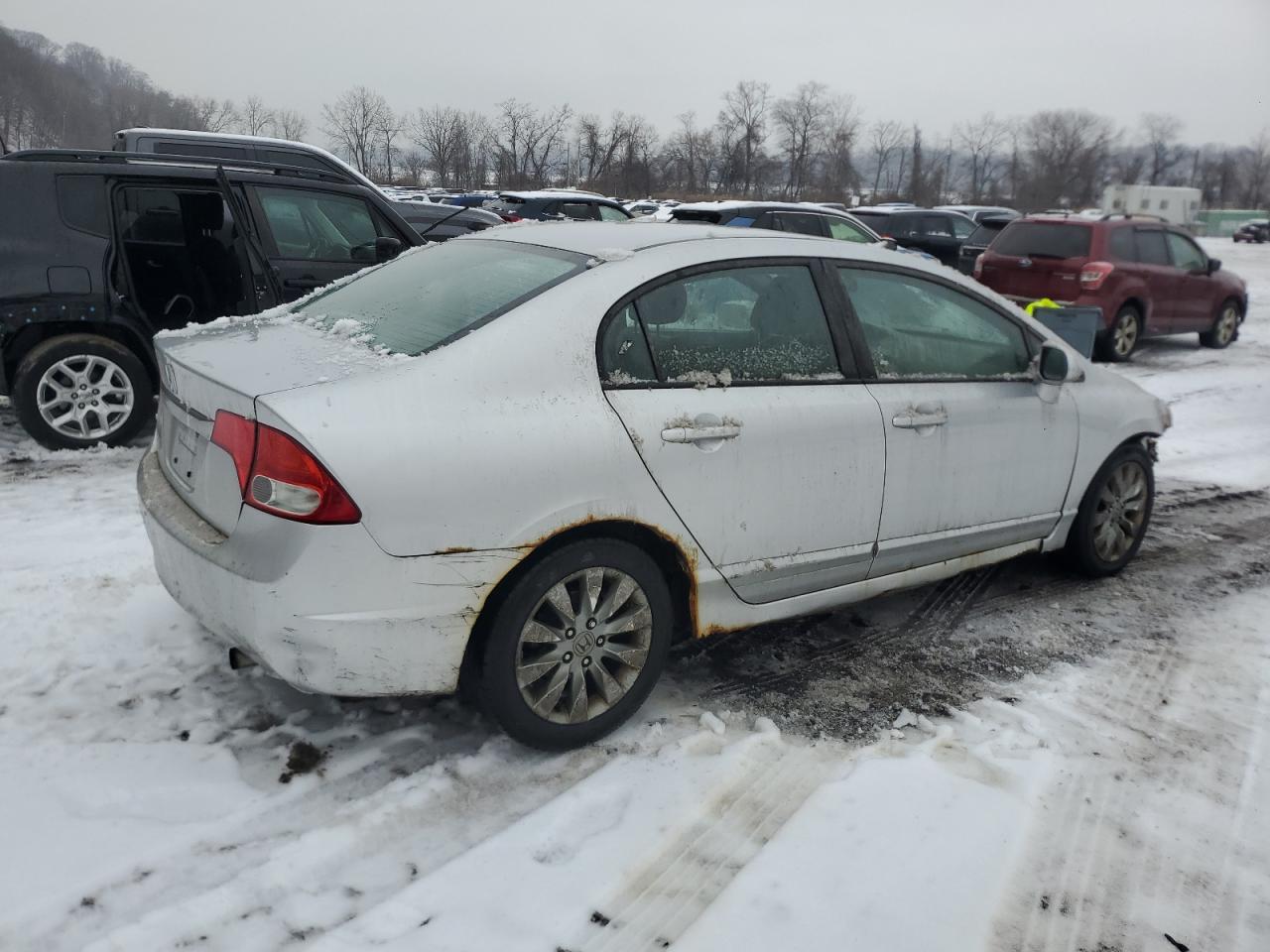 2010 Honda Civic VIN 2HGFA1F88AH310356 Copart auction photo, front end damage thumbnail 3