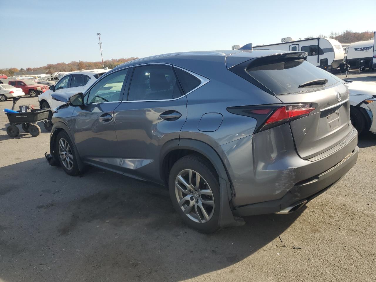2016 Lexus NX VIN JTJBARBZ3G2069475 Copart auction photo, front end damage thumbnail 2