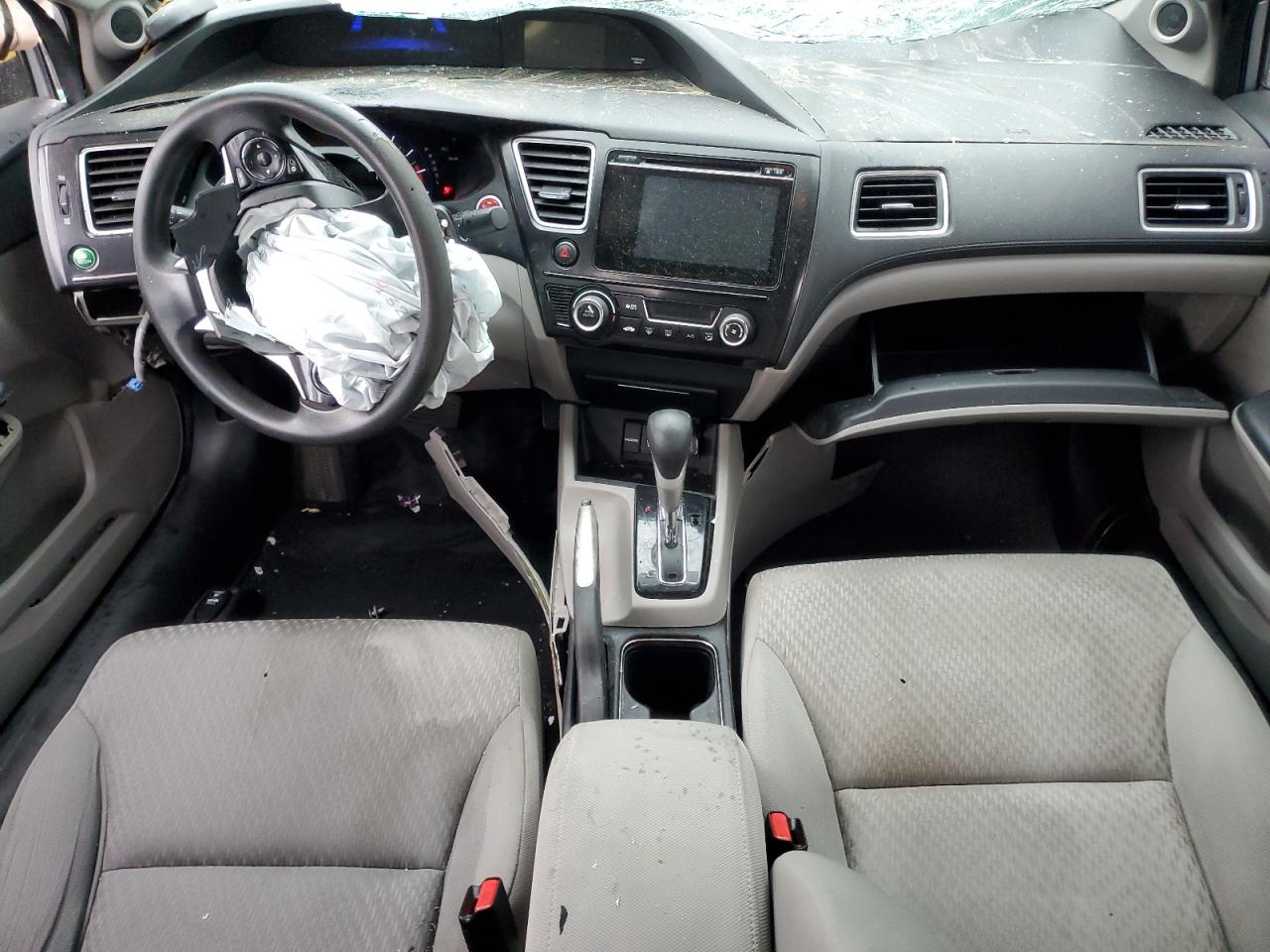 2014 Honda Civic VIN 19XFB2F86EE242979 Copart auction photo, all over damage thumbnail 8