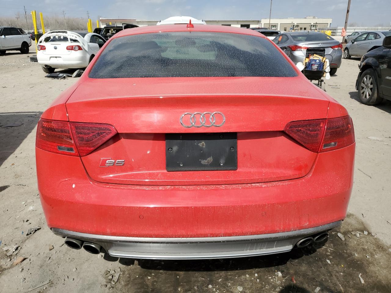2014 Audi RS5 VIN WAUVGAFR8EA037387 Copart auction photo, front end / minor dent/scratches damage thumbnail 6