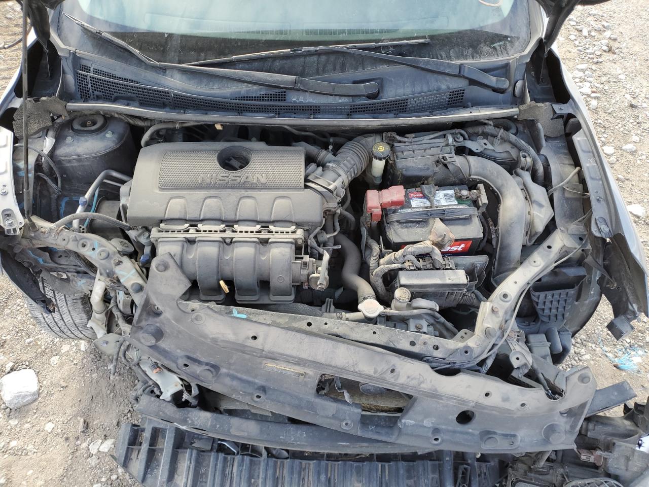 2017 Nissan Sentra VIN 3N1AB7AP5HL686525 Copart auction photo, front end damage thumbnail 13