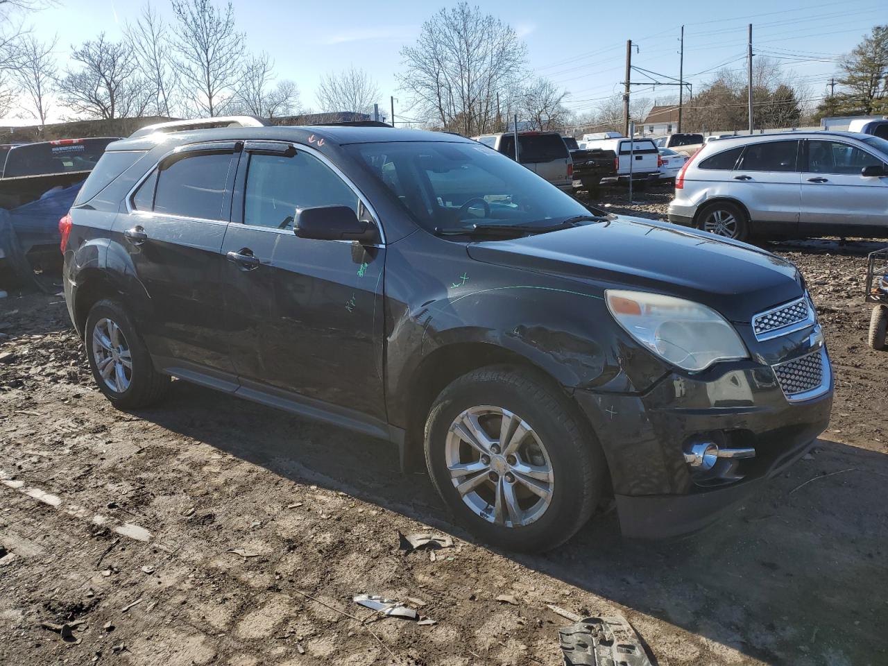 2012 Chevrolet Equinox VIN 2GNFLNEK7C6350723 Copart auction photo, all over damage thumbnail 4