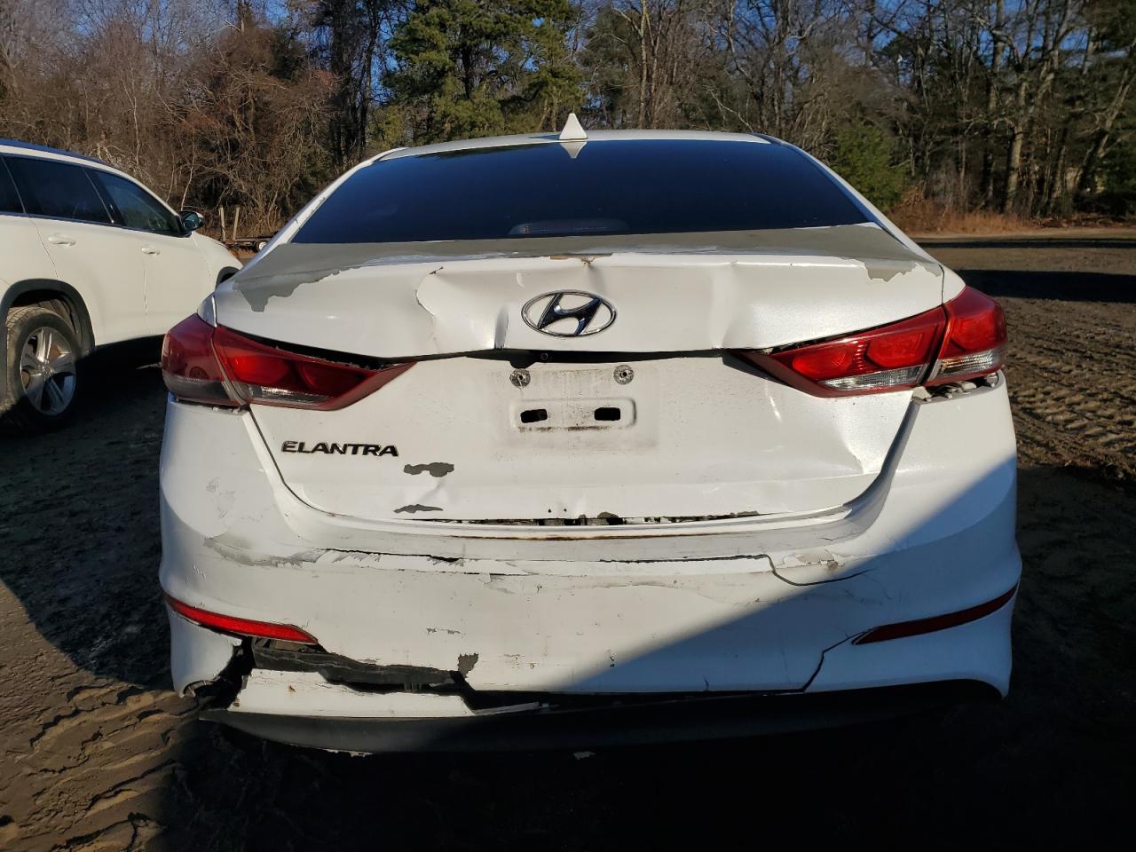 2017 Hyundai Elantra VIN 5NPD84LF0HH150173 Copart auction photo, rear end damage thumbnail 6