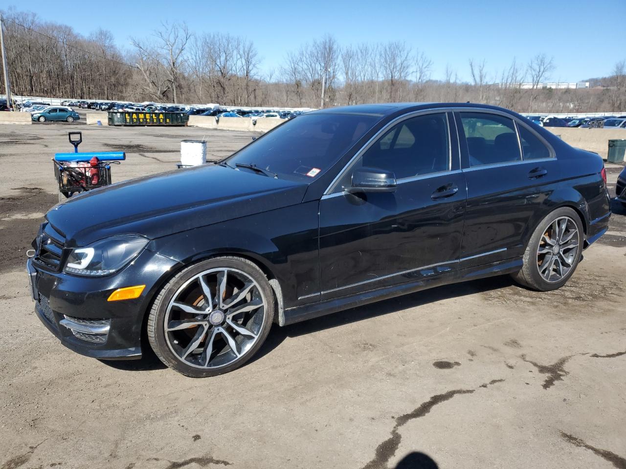 2014 Mercedes-Benz C-klasse VIN WDDGF8AB8EA912507
