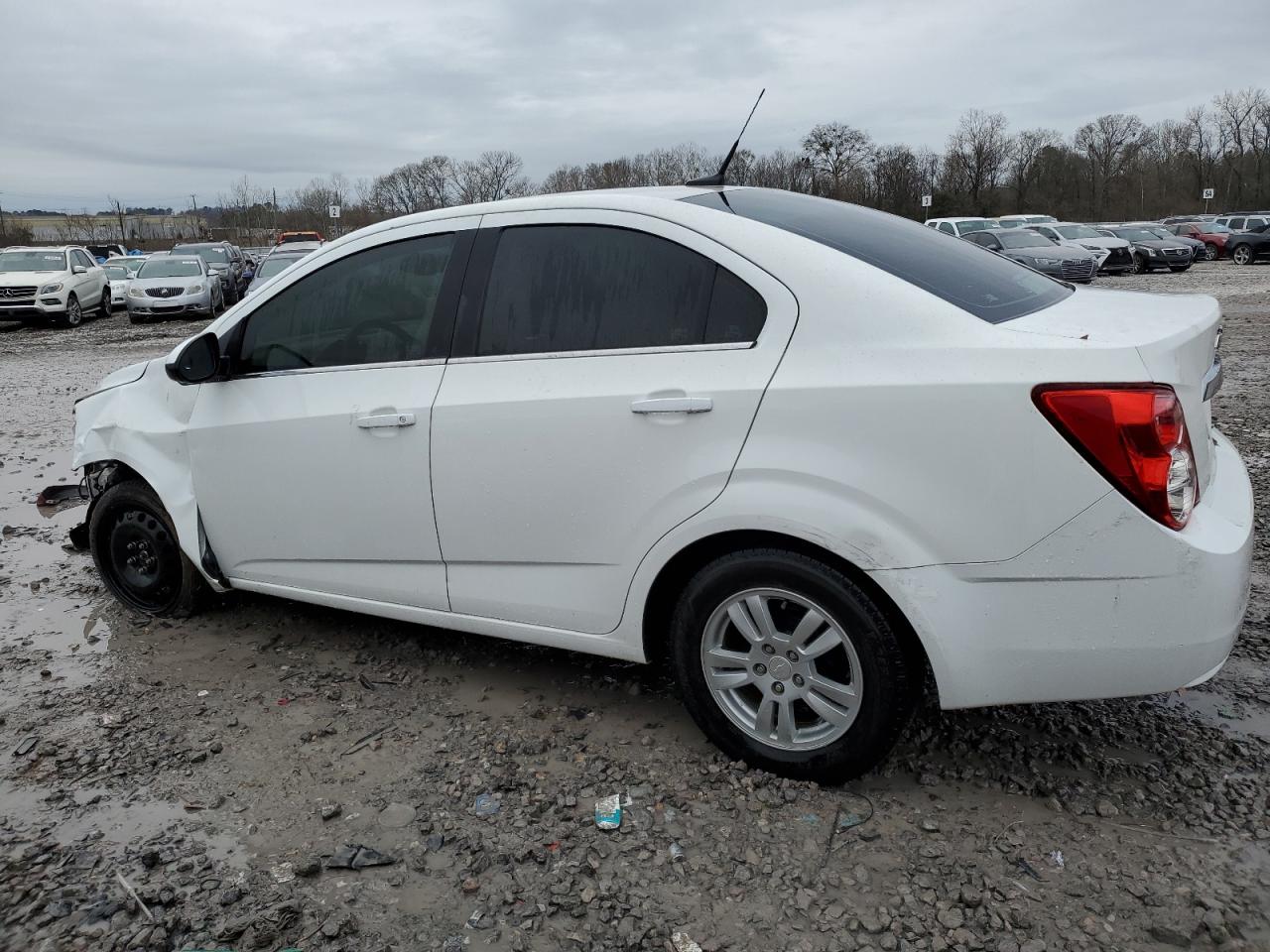 2014 Chevrolet Sonic VIN 1G1JC5SH2E4164483 Copart auction photo, front end damage thumbnail 2