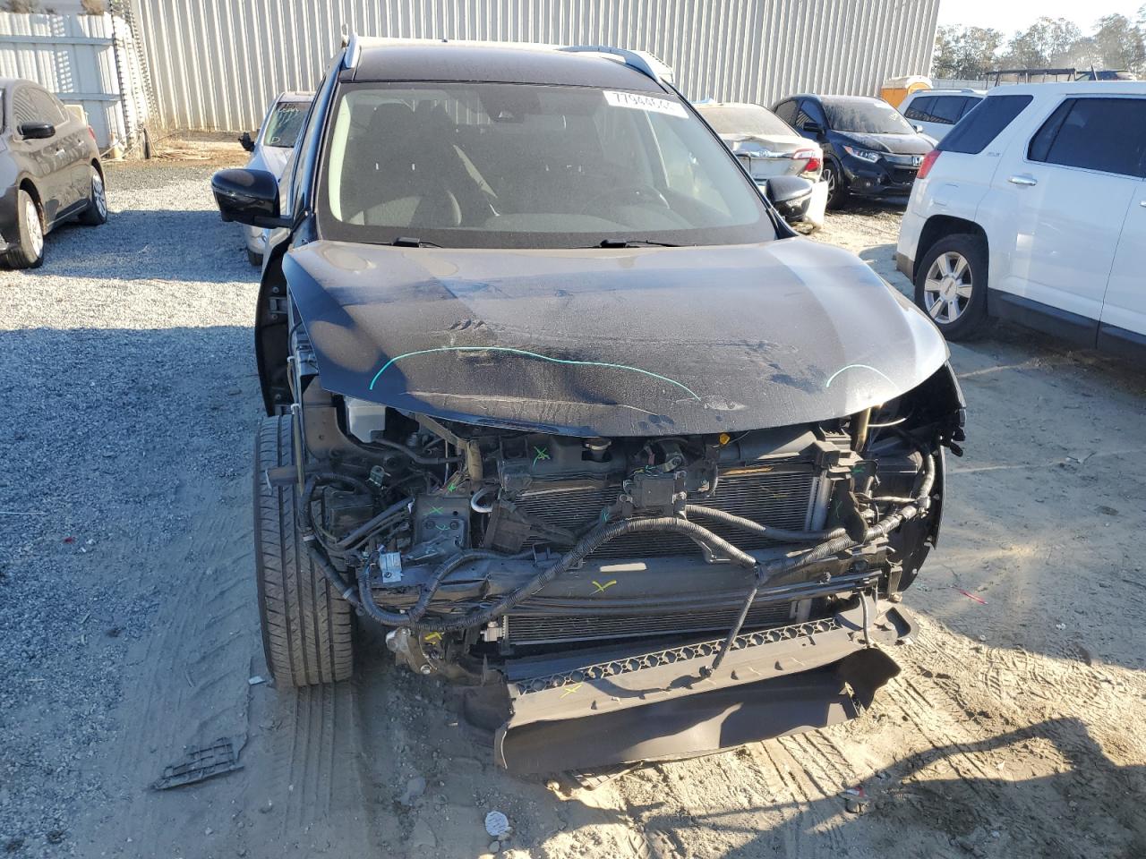 2020 Nissan Rogue VIN JN8AT2MT8LW043566 Copart auction photo, front end damage thumbnail 5