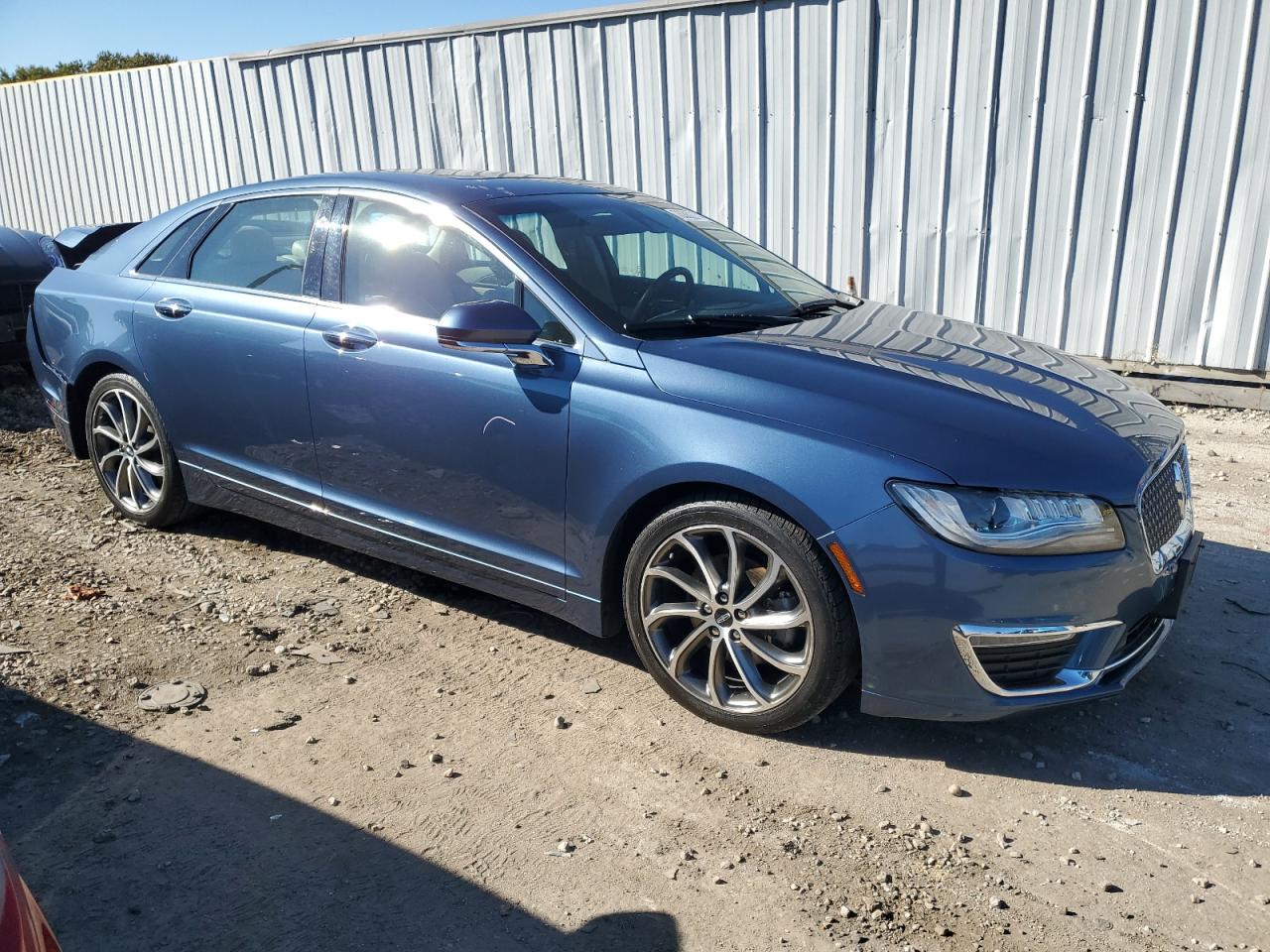 2019 Lincoln MKZ VIN 3LN6L5D94KR628326 Copart auction photo, rear end damage thumbnail 4