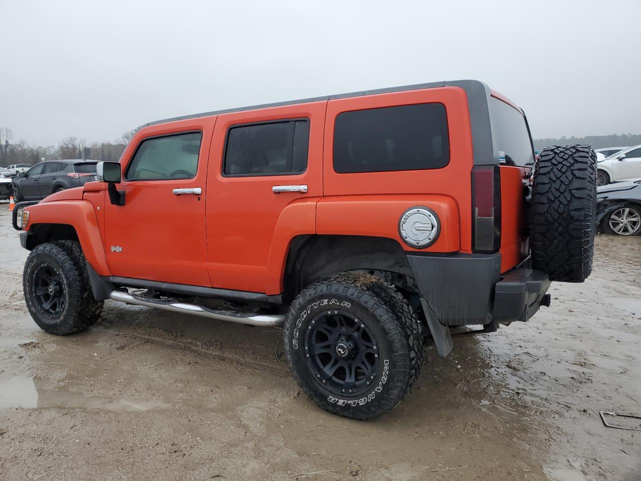 2009 Hummer H3 VIN 5GTEN13E098106976 Copart auction photo, mechanical damage thumbnail 2