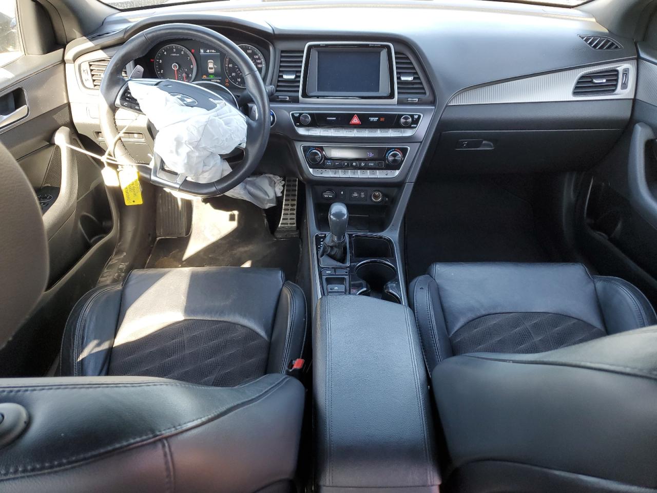 2018 Hyundai Sonata VIN 5NPE34AFXJH707344 Copart auction photo, front end / minor dent/scratches damage thumbnail 8