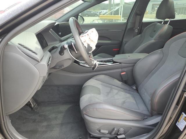 2023 Hyundai Sonata VIN KMHL14JC1PA253449 Copart auction photo, front end / minor dent/scratches damage thumbnail 7